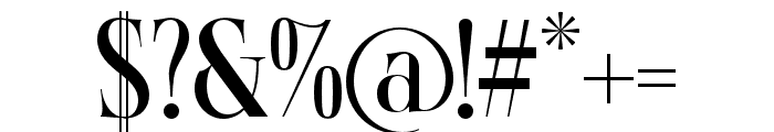 AOAstoria Font OTHER CHARS