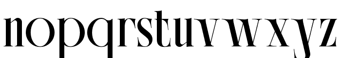 AOAstoria Font LOWERCASE