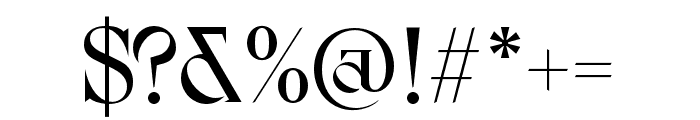 AOMireille-Regular Font OTHER CHARS