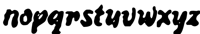 AQREN-Distort Font LOWERCASE