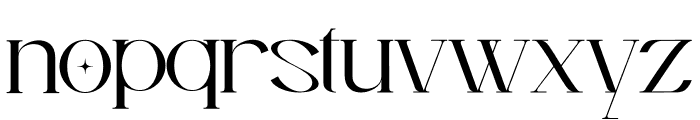 AQUANTIC Font LOWERCASE