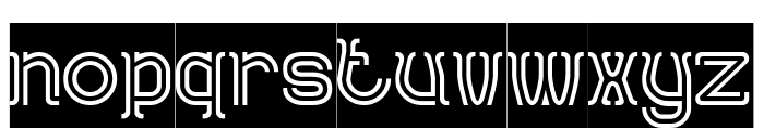 AQUARIUS-Inverse Font LOWERCASE