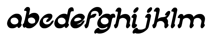 ARABIAN KNIGHT Bold Italic Font LOWERCASE