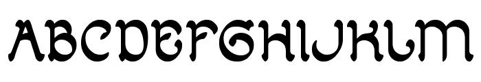 ARABIAN KNIGHT Font UPPERCASE
