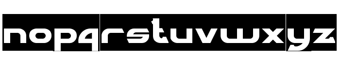 ARCADE-Inverse Font LOWERCASE