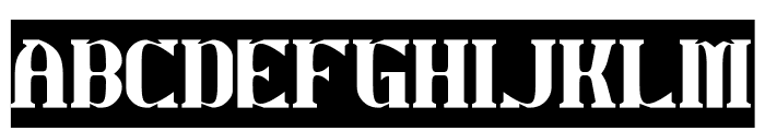 ARCHANGEL-Inverse Font UPPERCASE