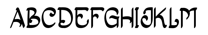 ARTHELINA Font UPPERCASE