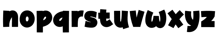 ARTHO Bold Font LOWERCASE