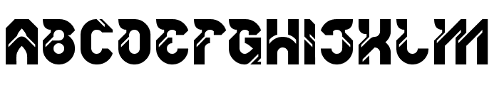 ARTIFICIAL ROBOT Font UPPERCASE