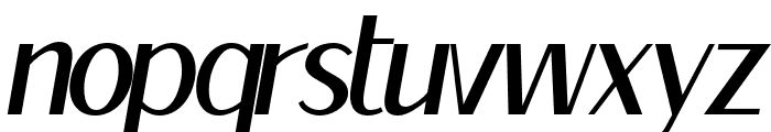 ASTERA-Italic Font LOWERCASE