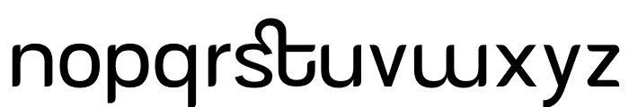 AT Nevalo Regular Font LOWERCASE