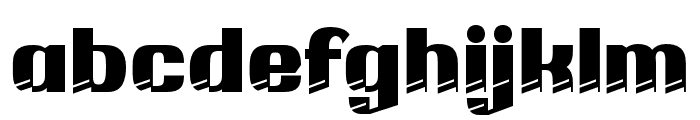 ATHEWE-Regular Font LOWERCASE