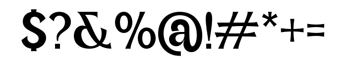 ATNezue-Medium Font OTHER CHARS