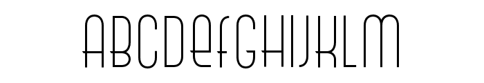 AURANOUVA Regular Font LOWERCASE
