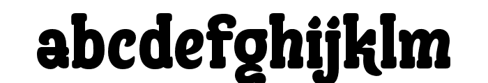 AUSYEIK-Regular Font LOWERCASE