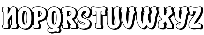 AUSYEIK-Shadow Font UPPERCASE
