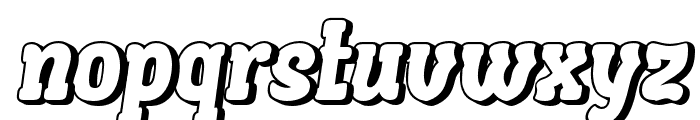 AUSYEIK-ShadowSalant Font LOWERCASE