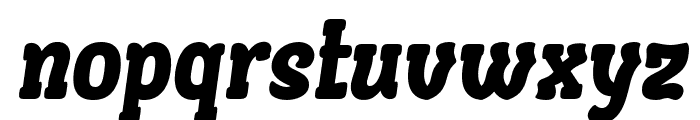 AUSYEIK-Slant Font LOWERCASE