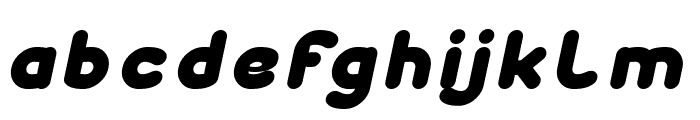 AUTHENTIC Bold Italic Font LOWERCASE