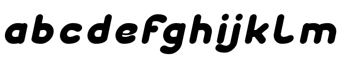 AUTHENTIC Italic Font LOWERCASE