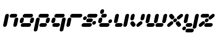 AUTONOMOUS ROBOT Italic Font LOWERCASE