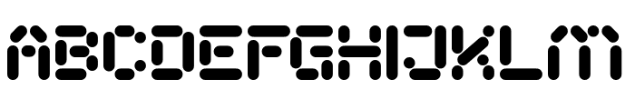 AUTONOMOUS ROBOT Font UPPERCASE