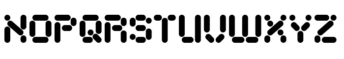 AUTONOMOUS ROBOT Font UPPERCASE
