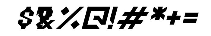 AVANZA-Italic Font OTHER CHARS