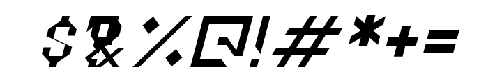AVANZA-ThinItalic Font OTHER CHARS