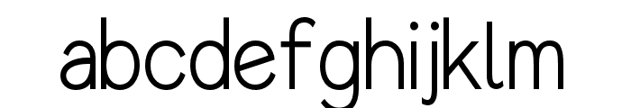AVELINOMTL-Regular Font LOWERCASE