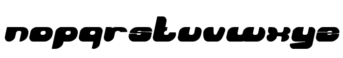 AVIATOR Bold Italic Font LOWERCASE