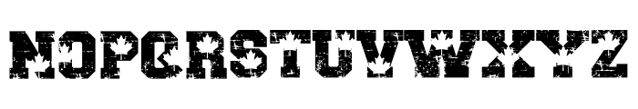 AWESOME CANADA Font UPPERCASE