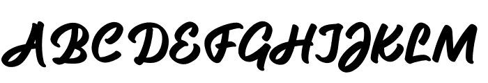 AZ Gafers Font UPPERCASE