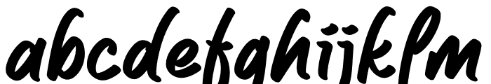 AZ Gafers Font LOWERCASE