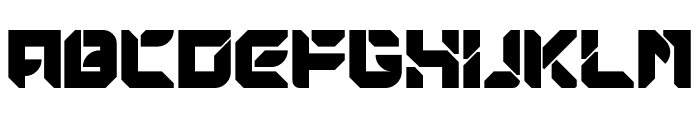AZARO Font UPPERCASE