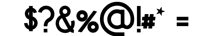 AZMavericks-Regular Font OTHER CHARS