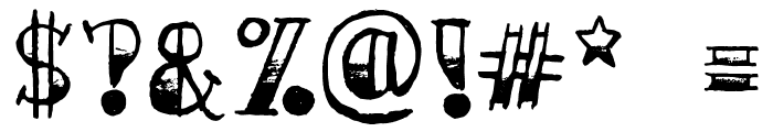 AZSailorTattoo Font OTHER CHARS