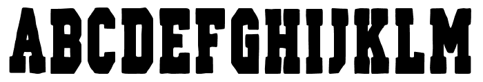 AZVarsity-Regular Font LOWERCASE