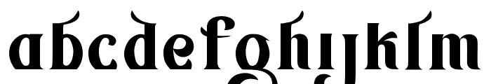 AZWings-Regular Font LOWERCASE