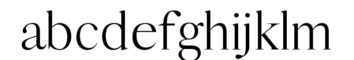 Aabel-Regular Font LOWERCASE