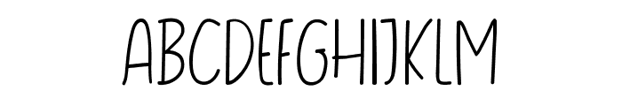 Aafsha Font UPPERCASE