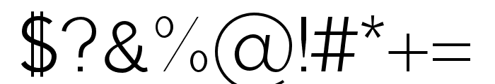 Aarielle-Regular Font OTHER CHARS