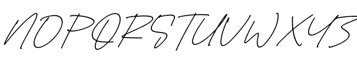 Abandone Musstare Italic Font UPPERCASE