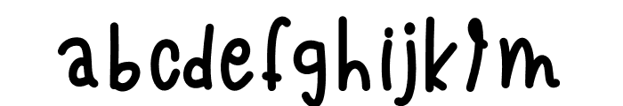 Abby Font LOWERCASE
