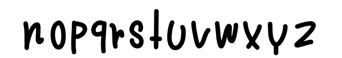 Abby Font LOWERCASE