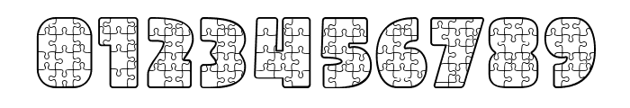 Abc Puzzle Font OTHER CHARS