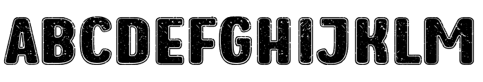 Abcd Grunge Font LOWERCASE