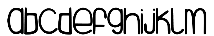 AbegPrettyLindaCute Font LOWERCASE