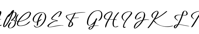 Abelard Font UPPERCASE