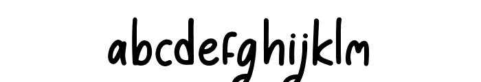 Aberana-Regular Font LOWERCASE